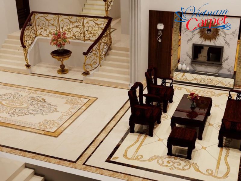 toàn cảnh dự án thảm biệt thự nhà ở