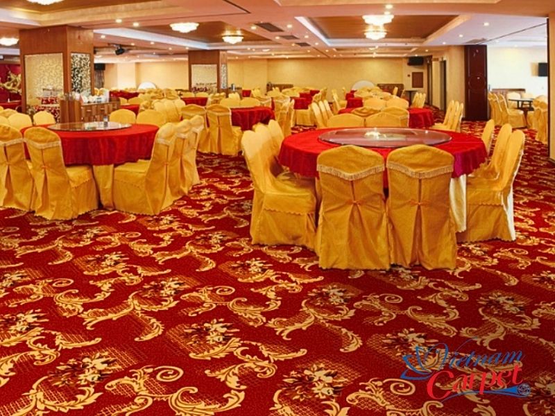 thảm cưới khách sạn