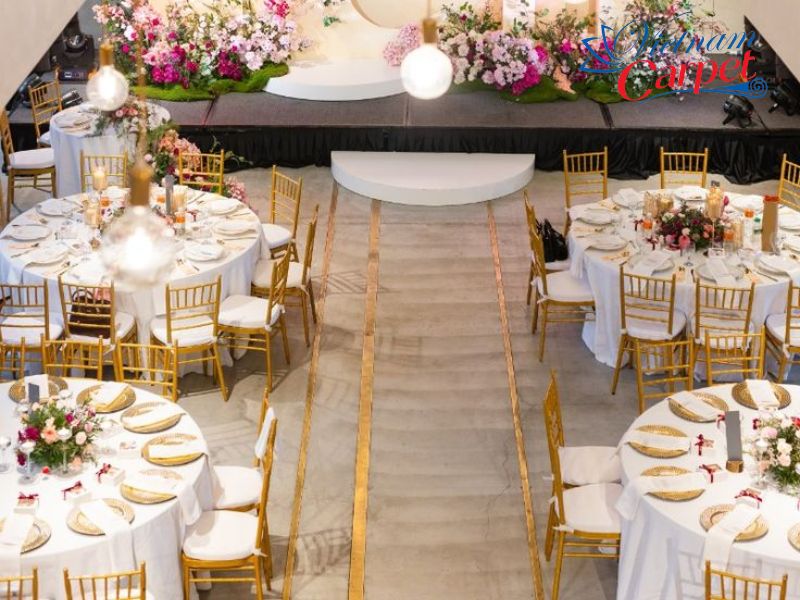 thảm hội trường tiệc cưới