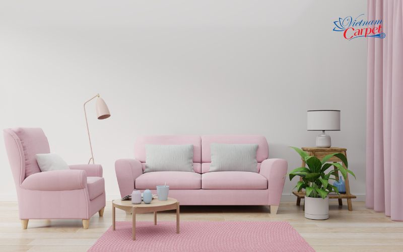 Cách trải thảm phòng khách cao cấp