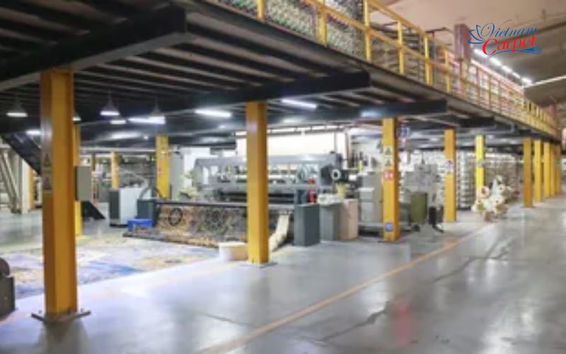 Thảm dệt Axminster có 28 bộ máy dệt