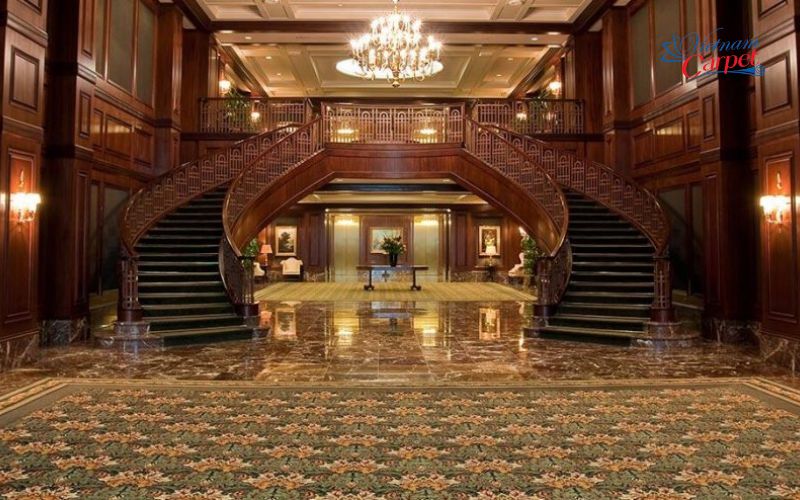Thảm sảnh khách sạn cổ điển