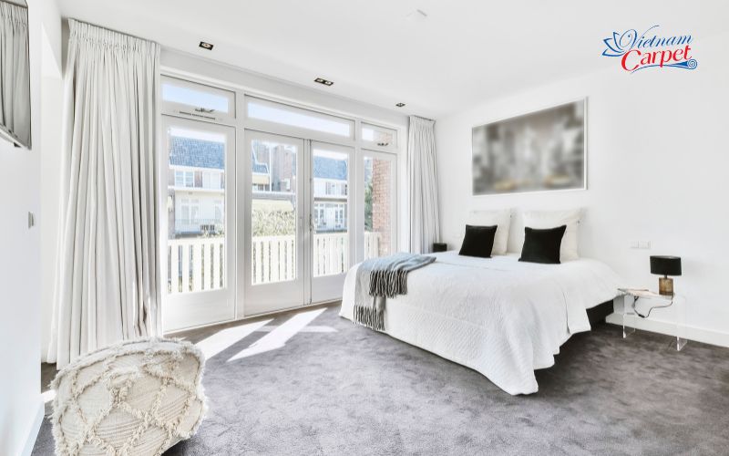 Cách chọn thảm trải sàn phòng ngủ đẹp mắt