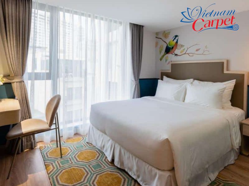 Thảm dệt khách sạn Boutique Le Jardin Hotel