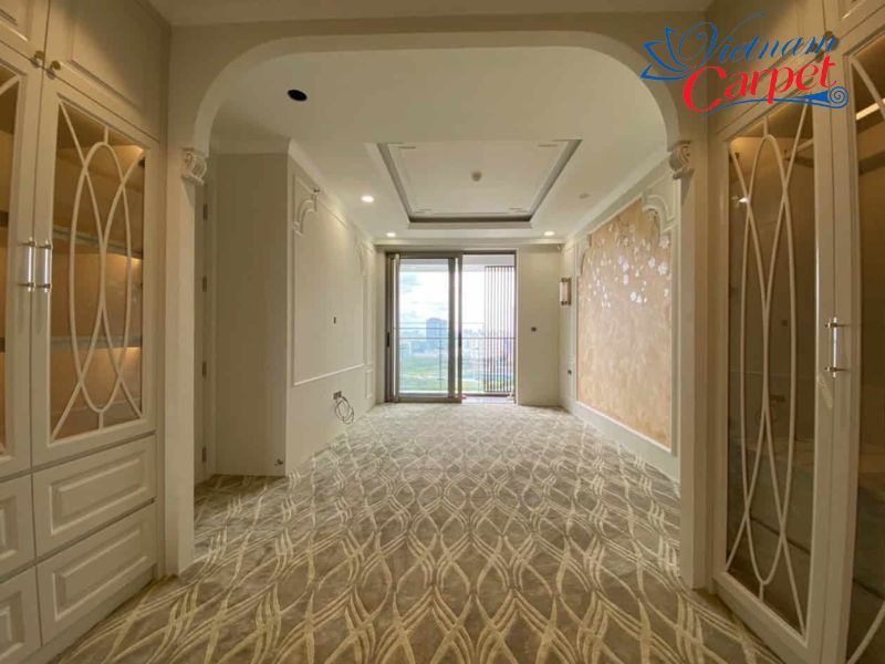 thảm trải sàn trong nhà phong cách cổ điển