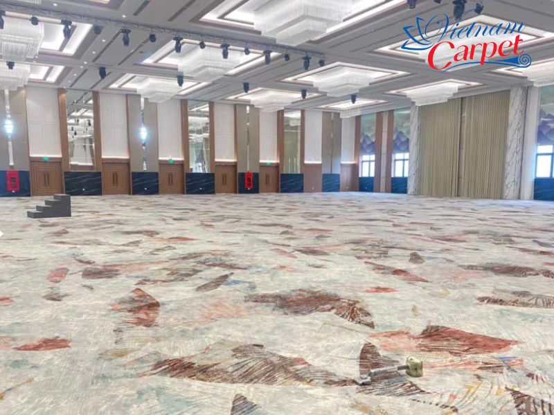 Thảm lót sàn trung tâm hội nghị tiệc cưới