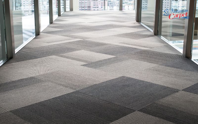 Mẫu thảm nỉ trải sàn cao cấp hiện đại