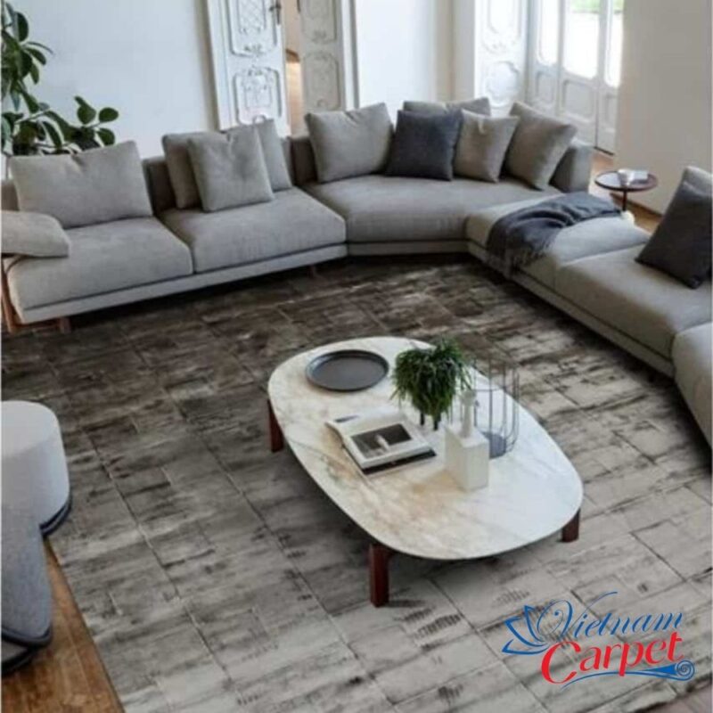 thảm dệt tay thủ công 9
