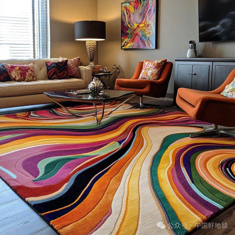 mẫu thiết kế thảm dệt thủ công