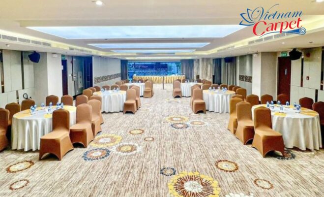 thảm hội trường khách sạn