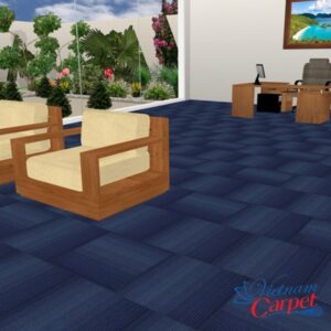 thảm tấm arts xanh dương